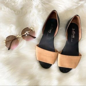 🌹Pre-Loved Jeffrey Campbell iDore Bijou Flats🌹